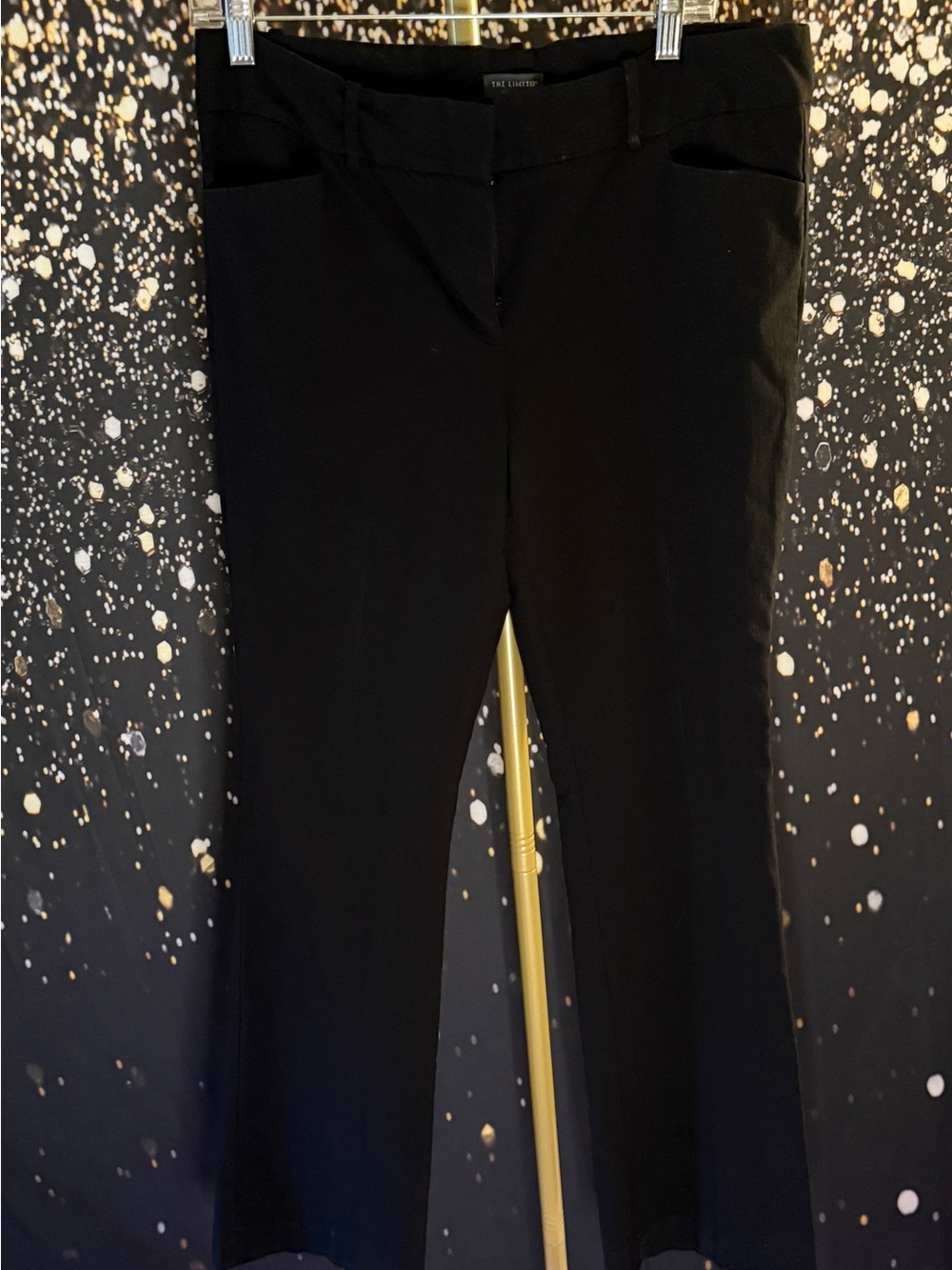 The Limited Black Boot Cut Dress Pants